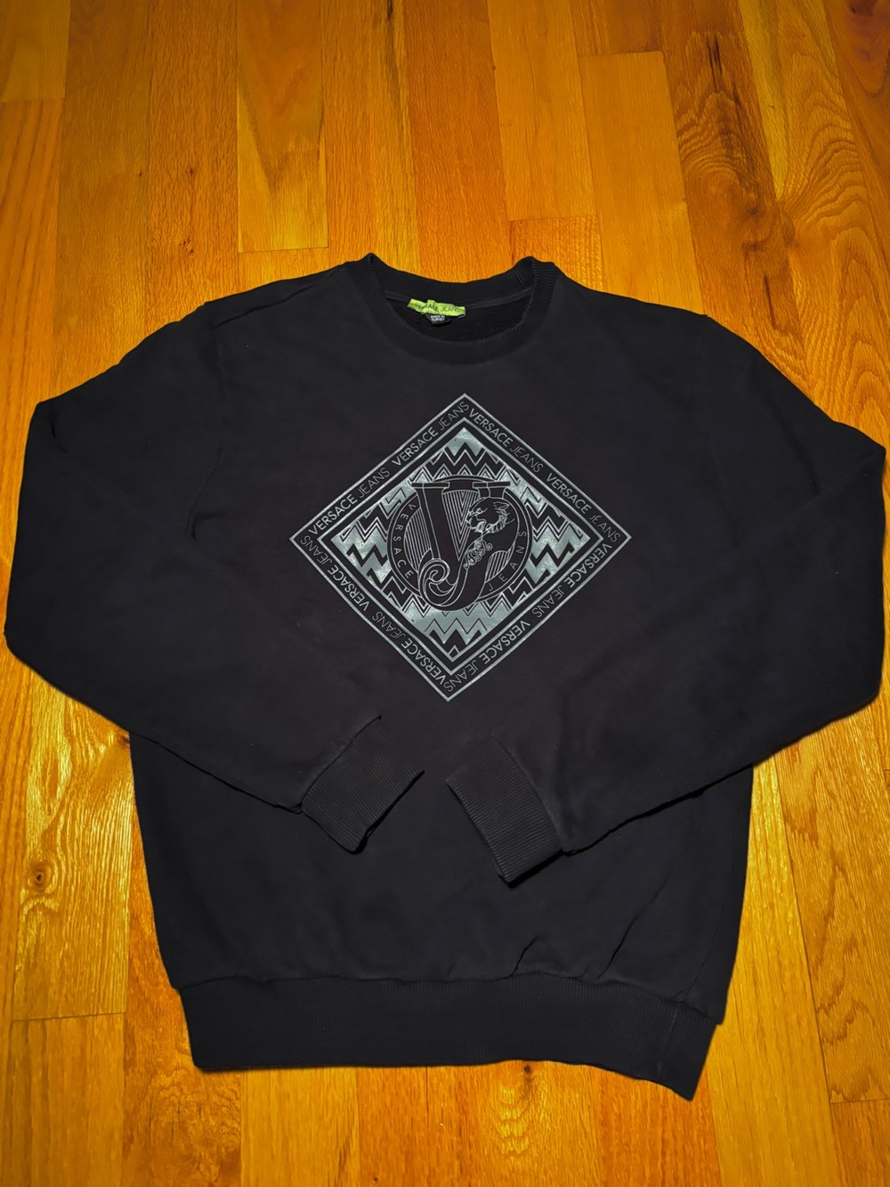 Versace Crewneck Logo Sweatshirt